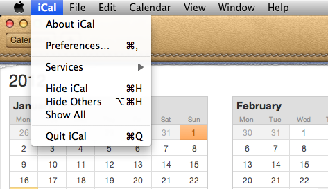 calendar journal for mac